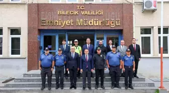 Bilecik Valisi'nden Emniyet Müdürü'ne Ziyaret