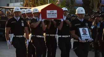 İzmir'de Şehit Polis İçin Tören Düzenlendi