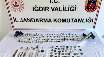 Iğdır'da Tarihi Eser ve Silah Kaçakçılığına Operasyon