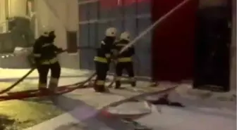 Kahramanmaraş'ta İş Yerinde Yangın Çıktı