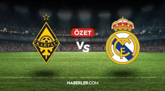 Kairat Real Madrid maç özeti ve golleri! (VİDEO) Kairat Real Madrid geniş özeti! Golleri kim attı, maç kaç kaç bitti?
