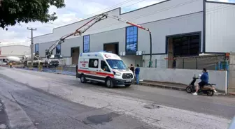 Kocaeli'de Fabrika İnşaatında Elektrik Çarpması: Bir İşçi Ağır Yaralandı