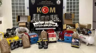 Manisa'da Tütün Kaçakçılığına Yönelik Operasyon: 9 Gözaltı