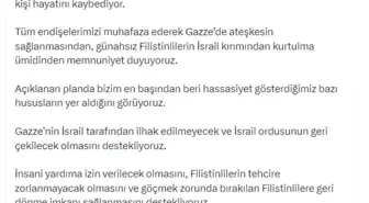 CHP Genel Başkanı Özgür Özel'den Filistin Barış Planı Açıklaması