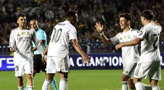 Real Madrid, Kairat Almatı'yı 5-0 ile geçerken Mbappe'den Hat-Trick