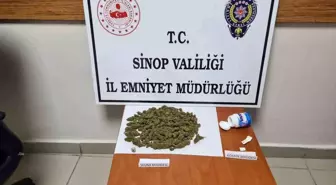 Sinop'ta uyuşturucu operasyonu: 82,99 gram skunk ve 0,90 gram kokain ele geçirildi