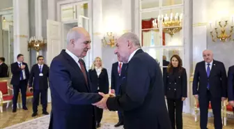 TBMM Başkanı Kurtulmuş, Macaristan Cumhurbaşkanı Sulyok ile Görüştü