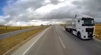 Ters Yönde Giden Süt Tankerine 9 Bin Lira Ceza
