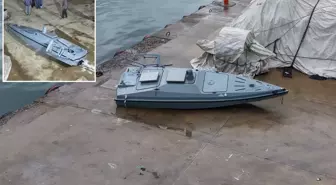 Trabzon'da 300 kg bomba yüklü insansız deniz aracı bulundu