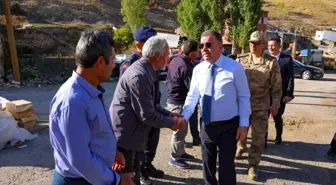 Bayburt Valisi Eldivan, Kopuz Köyü'nde İncelemelerde Bulundu