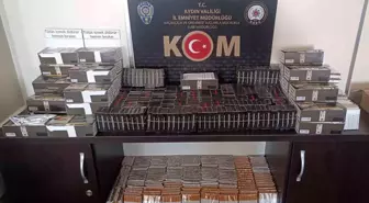 Aydın'da Kaçak Tütün ve Elektronik Sigara Operasyonu