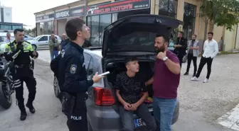 14 Yaşındaki Sürücü 'Dur' İhtarına Uymadı