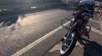 Eskişehir'de Motosiklet Kazası: Sürücü Yaralandı