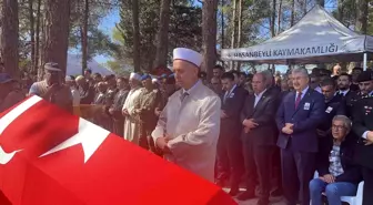 Kazada şehit olan Astsubay Çavuş Kemal Özgür, Osmaniye'de toprağa verildi