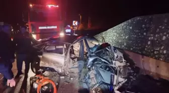 Bartın'da Yağmur Nedeniyle Kaza: 4 Yaralı