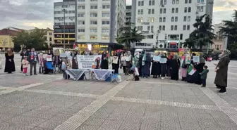 Samsun'da Gazze'ye Destek İçin Stand Kuruldu