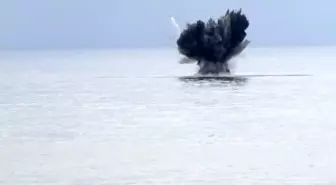 Trabzon açıklarında Ukrayna'ya ait insansız deniz aracı imha edildi