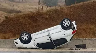 Bilecik'te Yağıştan Kaynaklı Trafik Kazası: İki Yaralı