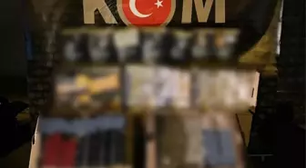Yozgat'ta Kaçak Tütün Operasyonu: 103 Bin Makaron ve 50 Kilogram Kaçak Tütün Ele Geçirildi