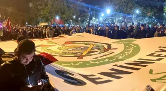 ABD Büyükelçiliği Önünde Filistin İçin Eylem Düzenlendi