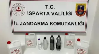 Isparta'da Kaçak Etil Alkol ve Sahte İçki Operasyonu