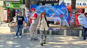 İstanbul'dan Kudüs'e Yürüyüş Başlatan Somayeh Moghadam Düzce'ye Ulaştı