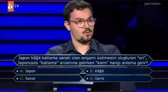 Japon katlama sanatı olan origami kelimesini oluşturan ori Japoncada katlama anlamına gelirken gami hangi anlama gelir?