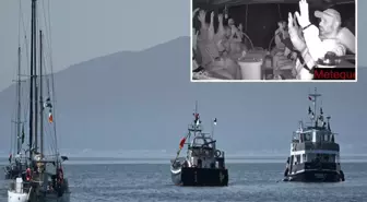 Küresel Sumud Filosu'na bağlı 'Marinette' teknesi Gazze'ye doğru ilerliyor