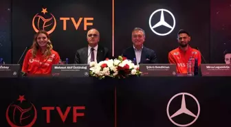 Türkiye Voleybol Federasyonu ve Mercedes-Benz Sponsorluk Anlaşmasını Yeniledi