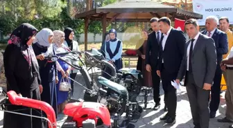 Düziçi'nde Çiftçilere Tarımsal Ekipman Dağıtımı