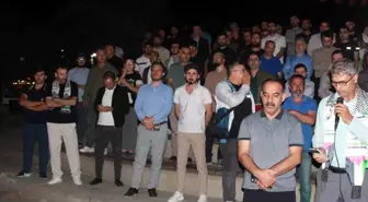 Siirt'te Gazze için İnsani Yardım Filo'suna Protesto