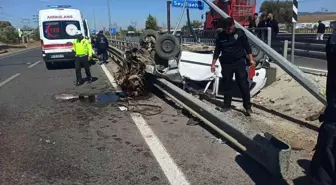 Konya'da trafik kazası: 2 yaralı