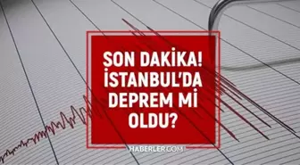 Tekirdağ'da deprem mi oldu? Az önce İstanbul'da deprem mi oldu? Tekirdağ'da nerede, kaç şiddetinde deprem oldu?