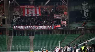 UEFA Konferans Ligi: Legia Varşova: 0 Samsunspor: 1 (Maçı devam ediyor)