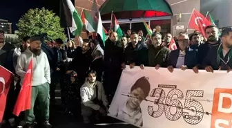 Uşak'ta Gazze'ye Destek Yürüyüşü