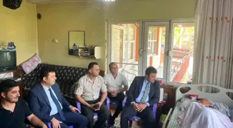 Gazipaşa Kaymakamı Dünya Yaşlılar Günü'nde Kore Gazisini Ziyaret Etti