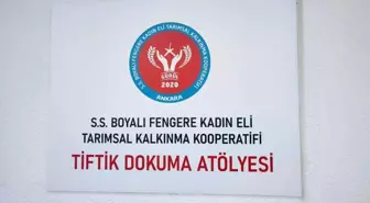 Güdül'de Kadınlar Tiftik Keçisi Yünü ile Tekstil Üretimini Büyütüyor