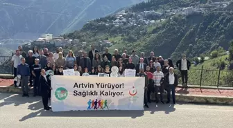 Artvin'de Dünya Yürüyüş Günü Etkinliği Düzenlendi