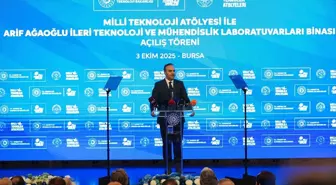 Bakan Kacır, Bursa'da teknoloji atölyesi ve ileri teknoloji laboratuvarının açılışında konuştu Açıklaması