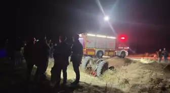 Traktörün Altında Kalan Sürücü Hayatını Kaybetti