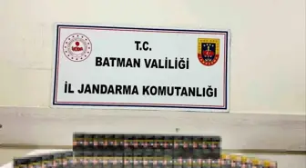 Batman'da Kaçak Tütün ve Sigara Operasyonu