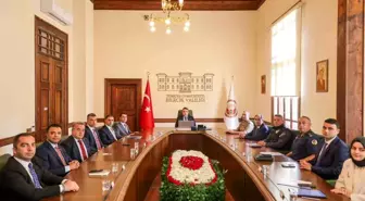 Bilecik'te İl Asayiş ve Güvenlik Toplantısı Gerçekleştirildi