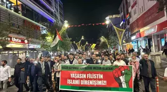 Bingöl'de İsrail'in Gazze'ye Yardım Filosu'na Müdahale Protesto Edildi