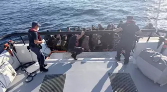 Bodrum Açıklarında 35 Düzensiz Göçmen Yakalandı