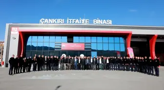 Çankırı'da İtfaiyecilik Haftası'nda Eski ve Yeni İtfaiyeciler Bir Araya Geldi