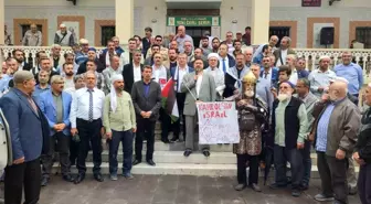 Denizli'de Gazze İçin Destek Gösterisi
