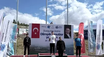 Poyraz Yıldırım, Durgunsu Kano Olimpik Umutlar Yarışlarında Çifte Türkiye Şampiyonu Oldu