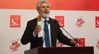 Kürsüye elinde tavuk dürümle çıkıp 'Dürümflasyon' hesabı yaptı