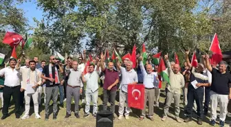Osmaniye'de Filistin'e Destek Gösterisi