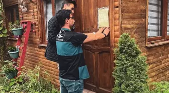Rize'de Fırtına Vadisi'nde İzinsiz Yapılar Kaldırılıyor